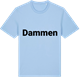 Blue Soul t-shirt med Dammen fetstil t-shirt