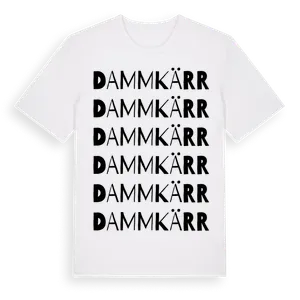 Dammkärr ordlek t-shirt – ekologisk bomull t-shirt från Pinshirt