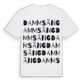 Dammsäng ordlek t-shirt