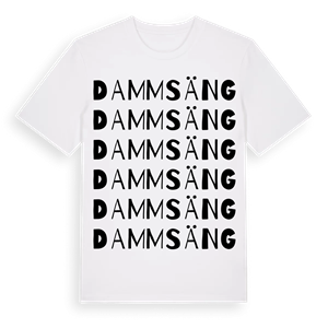 Dammsäng ordlek t-shirt – ekologisk bomull t-shirt från Pinshirt