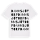 Dammsjötorp ordlek t-shirt