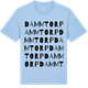 Blue Soul t-shirt med Dammtorp ordlek t-shirt