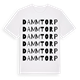 Dammtorp ordlek t-shirt