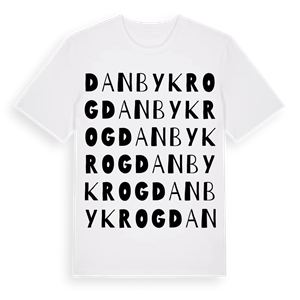 Danbykrog ordlek t-shirt – ekologisk bomull t-shirt från Pinshirt