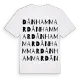 Dånhammar ordlek t-shirt