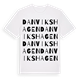 Danvikshagen ordlek t-shirt