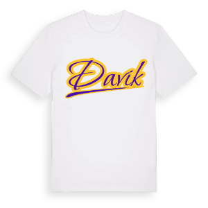 Davik baseball t-shirt – ekologisk bomull t-shirt från Pinshirt