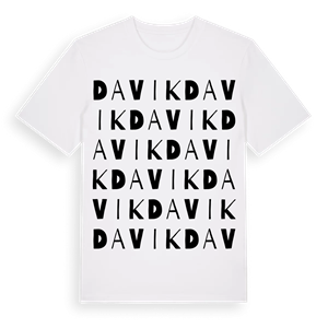 Davik ordlek t-shirt – ekologisk bomull t-shirt från Pinshirt