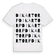 Dikartorp ordlek t-shirt
