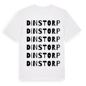 Dinstorp ordlek t-shirt – ekologisk bomull t-shirt från Pinshirt