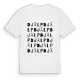 Djälp ordlek t-shirt