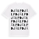 Djälp ordlek t-shirt