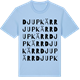 Blue Soul t-shirt med Djupkärr ordlek t-shirt