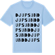 Blue Soul t-shirt med Djupsund ordlek t-shirt