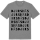 Mid Heather Gray t-shirt med Djursnäs ordlek t-shirt
