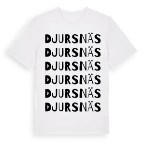 Djursnäs ordlek t-shirt – ekologisk bomull t-shirt från Pinshirt