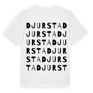 Djursta ordlek t-shirt – ekologisk bomull t-shirt från Pinshirt