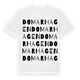 Domarhagen ordlek t-shirt