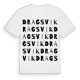 Dragsvik ordlek t-shirt