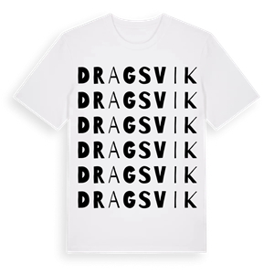 Dragsvik ordlek t-shirt – ekologisk bomull t-shirt från Pinshirt