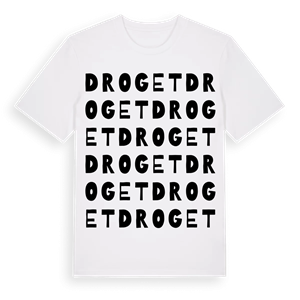 Droget ordlek t-shirt – ekologisk bomull t-shirt från Pinshirt
