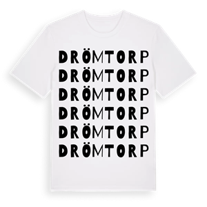 Drömtorp ordlek t-shirt – ekologisk bomull t-shirt från Pinshirt