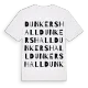 Dunkershall ordlek t-shirt
