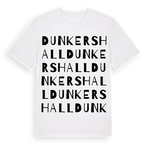 Dunkershall ordlek t-shirt – ekologisk bomull t-shirt från Pinshirt