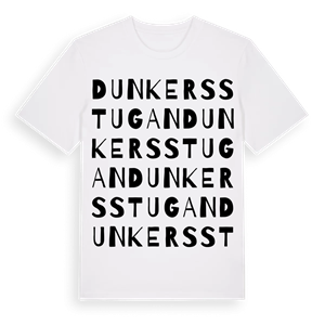 Dunkersstugan ordlek t-shirt – ekologisk bomull t-shirt från Pinshirt
