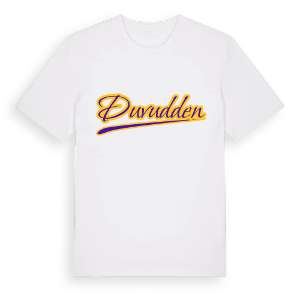 Duvudden baseball t-shirt – ekologisk bomull t-shirt från Pinshirt