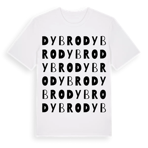 Dybro ordlek t-shirt – ekologisk bomull t-shirt från Pinshirt