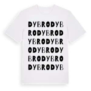 Dybro ordlek t-shirt – ekologisk bomull t-shirt från Pinshirt