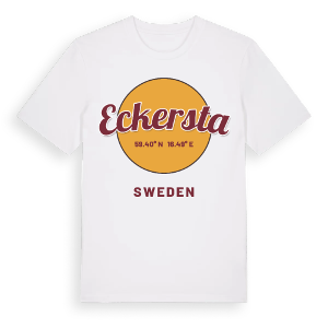 Eckersta cirkel t-shirt – ekologisk bomull t-shirt från Pinshirt