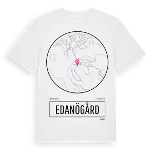 Edanögård t-shirt – ekologisk bomull t-shirt från Pinshirt