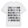 Edebyborg ordlek t-shirt