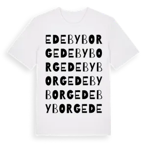 Edebyborg ordlek t-shirt – ekologisk bomull t-shirt från Pinshirt