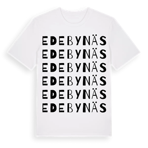 Edebynäs ordlek t-shirt – ekologisk bomull t-shirt från Pinshirt