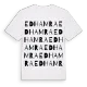 Edhamra ordlek t-shirt