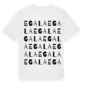Egala ordlek t-shirt – ekologisk bomull t-shirt från Pinshirt
