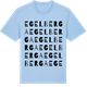 Blue Soul t-shirt med Egelberga ordlek t-shirt
