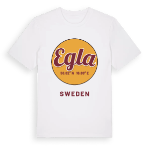 Egla cirkel t-shirt – ekologisk bomull t-shirt från Pinshirt