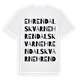 Ehrendals kvarn ordlek t-shirt