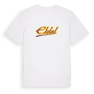 Ekdal baseball t-shirt – ekologisk bomull t-shirt från Pinshirt