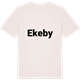 Vintage White t-shirt med Ekeby fetstil t-shirt