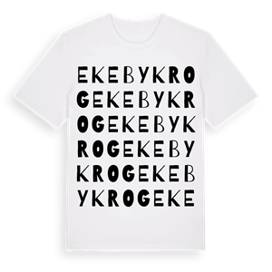 Ekeby krog ordlek t-shirt – ekologisk bomull t-shirt från Pinshirt