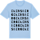 Blue Soul t-shirt med Ekensberg ordlek t-shirt