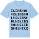 Blue Soul t-shirt med Ekensholm ordlek t-shirt