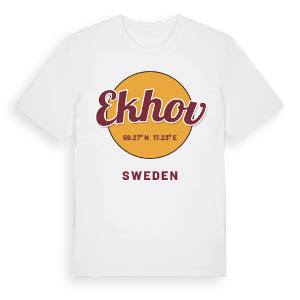 Ekhov cirkel t-shirt – ekologisk bomull t-shirt från Pinshirt
