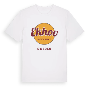 Ekhov cirkel t-shirt – ekologisk bomull t-shirt från Pinshirt