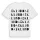 Eklunda ordlek t-shirt